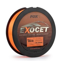 Exocet Fluoro Orange Mono 0.33mm - 16lb