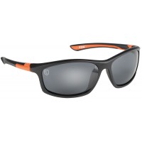 Sunglasses Black & Orange Frame/Grey Lens