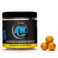 Hard Hookbait Boilies - Banana & Scopex - 20 mm