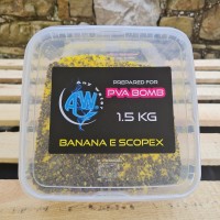 Prepared for PVA bag - Banana & Scopex, 1.5kg
